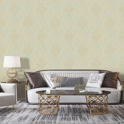 Обои в интерьере артикул 60109-4, Silver, Bruno Zoff