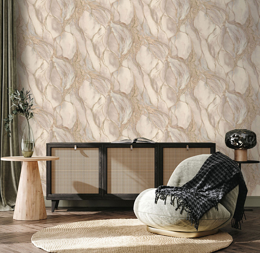 Обои в интерьере артикул 7222-02, Mineral, Euro Decor Обои в интерьере артикул 7222-02, Mineral, Euro Decor